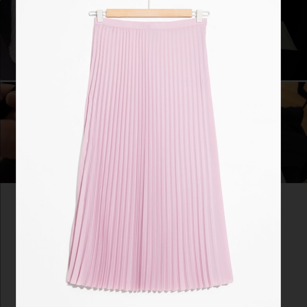 Midi pleated skirt by & Other Stories